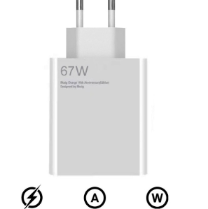شارژر شیائومی 67 وات دو پین اصل