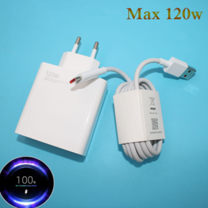 شارژر شیائومی 120 وات دو پین اصل
