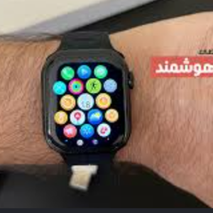 ساعت هوشمند اچ کا مدل HK11 Mini Plus با بدنه آلومینیومی و بند سیلیکونی
