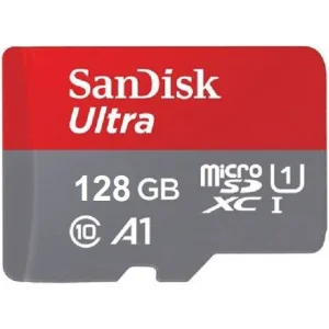 کارت حافظه سن دیسک Ultra A1 ظرفیت ۱۲۸ گیگابایت کلاس ۱۰ سرعت ۱۲۰MBps