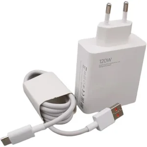 شارژر شیائومی مدل MDY-13-EE توان 120 وات دو پین همراه کابل