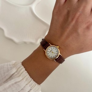 ساعت مچی بند چرمی دامونا