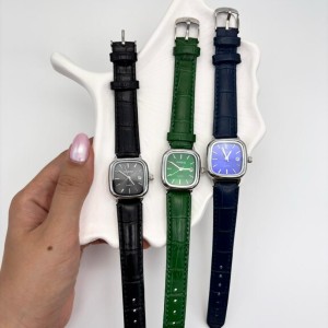 ساعت مچی بند چرمی کاسیو