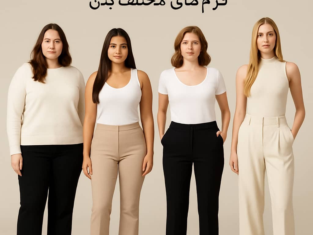 راهنمای انتخاب شلوار مناسب برای فرم‌های مختلف بدن