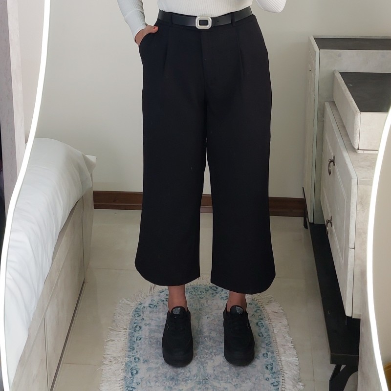 شلوار واید لگ