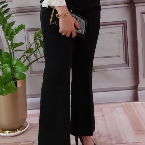 شلوار بوتکات کمر گنی