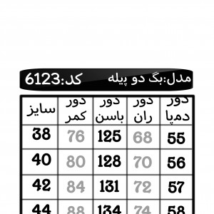 شلوار بگ دو پیله