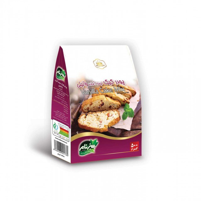 پودر کیک وانیلی