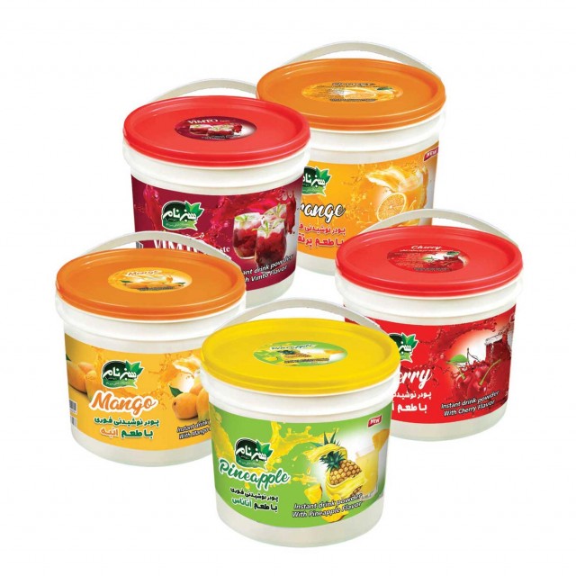 پودر شربت نوشیدنی فوری 2/5 کیلویی