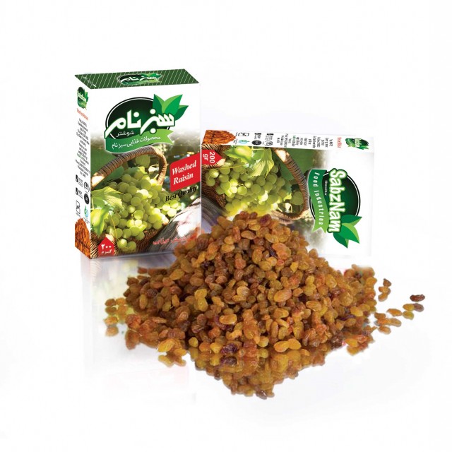 کشمش جعبه مقوایی