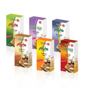 ادویه 100 گرمی  (جعبه مقوایی)