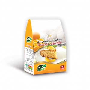 پودر کیک پرتقالی