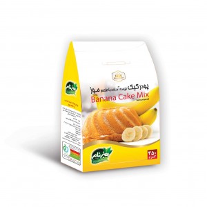 پودر کیک موزی