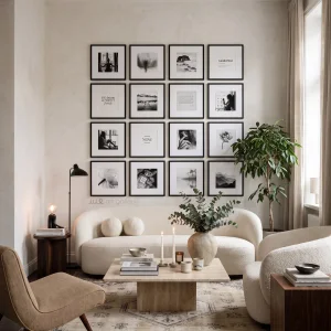 Black & White curated