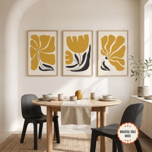 ست سه تایی پوسترهای دیجیتال مینیمال «بلوم» / BLOOM Collection, Set of 3
