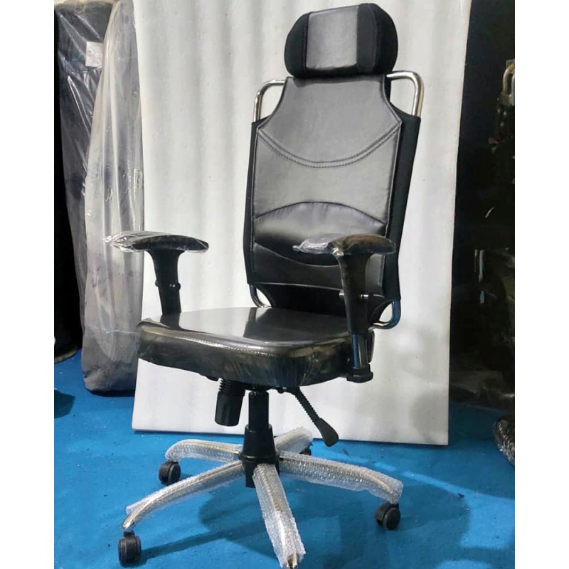 صندلی مدیریتی نیلپری با تنظیم گودی کمر مدل 009