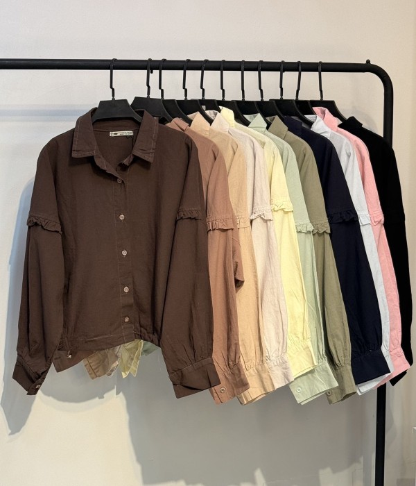 شومیز پایین گتر دار 001