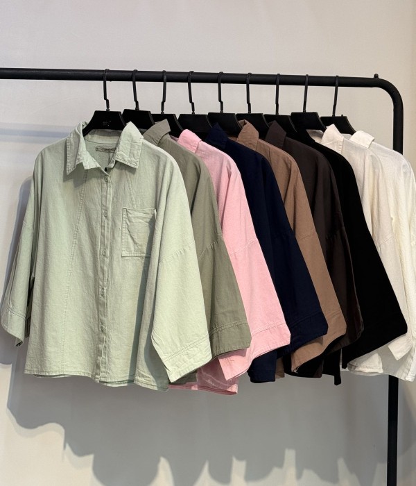 شومیز تک جیب  کد ۰۰۳