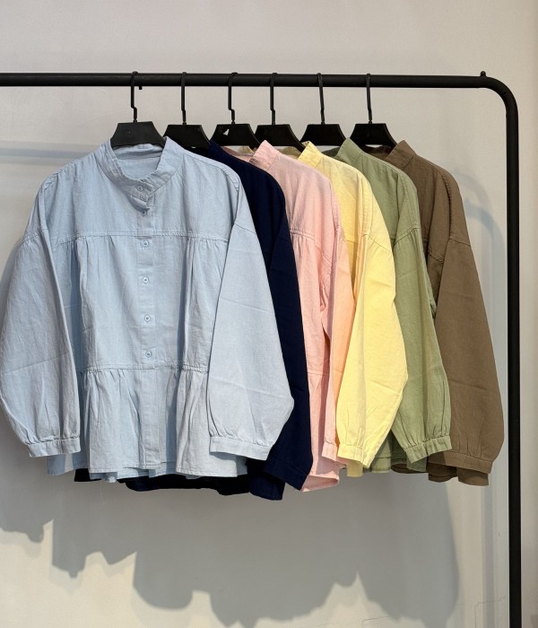 شومیز لینن عروسکی ملوسک