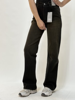 شلوار نیم بگ گازوئیلی زارا