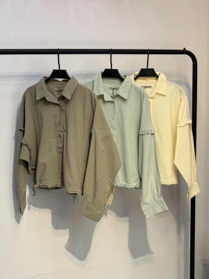 شومیز پایین گتر دار 001