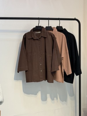 شومیز باکسی جیب دار کد ۰۰۵