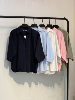 شومیز باکسی بیسیک  کوتاه کد ۰۰۷