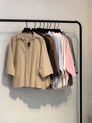 شومیز باکسی بیسیک  کوتاه کد ۰۰۷