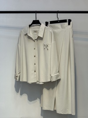 شومیز دامن پاپیون