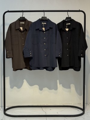 شومیز پری سیلک تک جیب