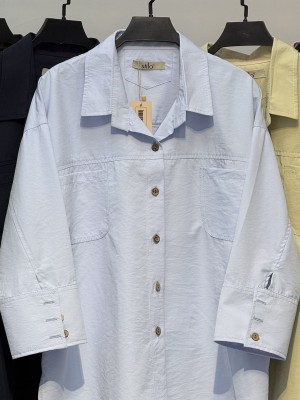 شومیز پری سیلک تک جیب