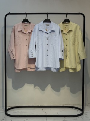 شومیز پری سیلک تک جیب