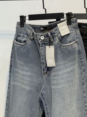 نیم بگ جین زارا ZARA