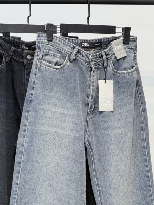 نیم بگ جین زارا ZARA