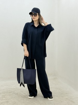 شومیز شلوار سیلک کد ۱۱۲