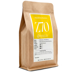 قهوه Z70 (ترکیب 70٪ عربیکا و 30٪ ربوستا)