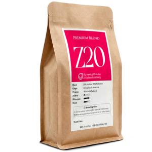 قهوه Z20 (ترکیب 2۰٪ عربیکا و 8۰٪ ربوستا)