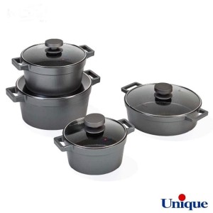 سرویس پخت و پز ۸ پارچه یونیک مدل دیاموند UN-8500