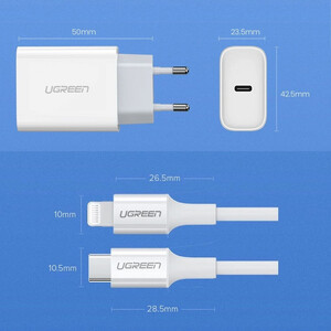 شارژر دیواری فست شارژ یوگرین CD137 50698