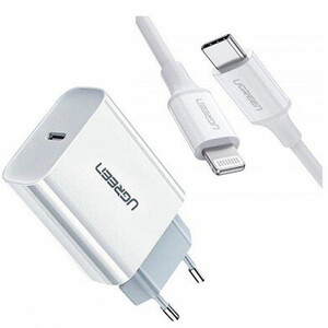 کابل لایتنینگ MFi همراه شارژر یوگرین