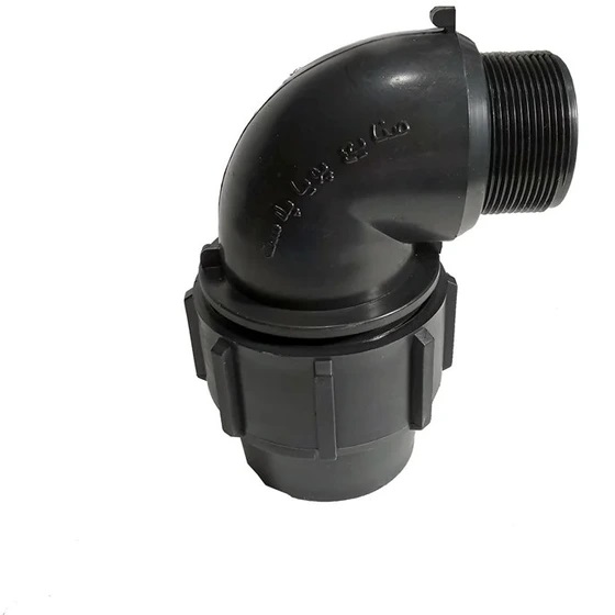 زانو نر پلی اتیلن 3.4*25 پویا پلاست