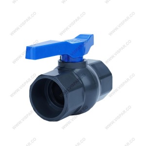 شیر توپی UPVC چسبی سایز 63 ویسپار