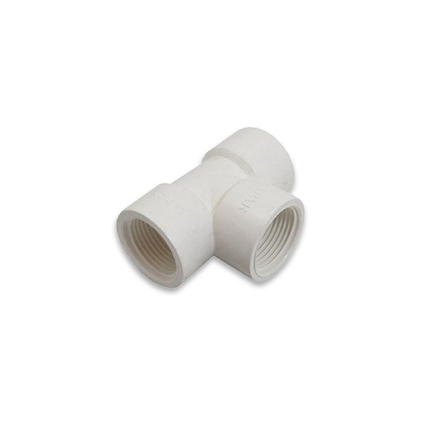 سه راه ماده رزوه ای U-PVC سایز 2 اینچ (6) ویسپار