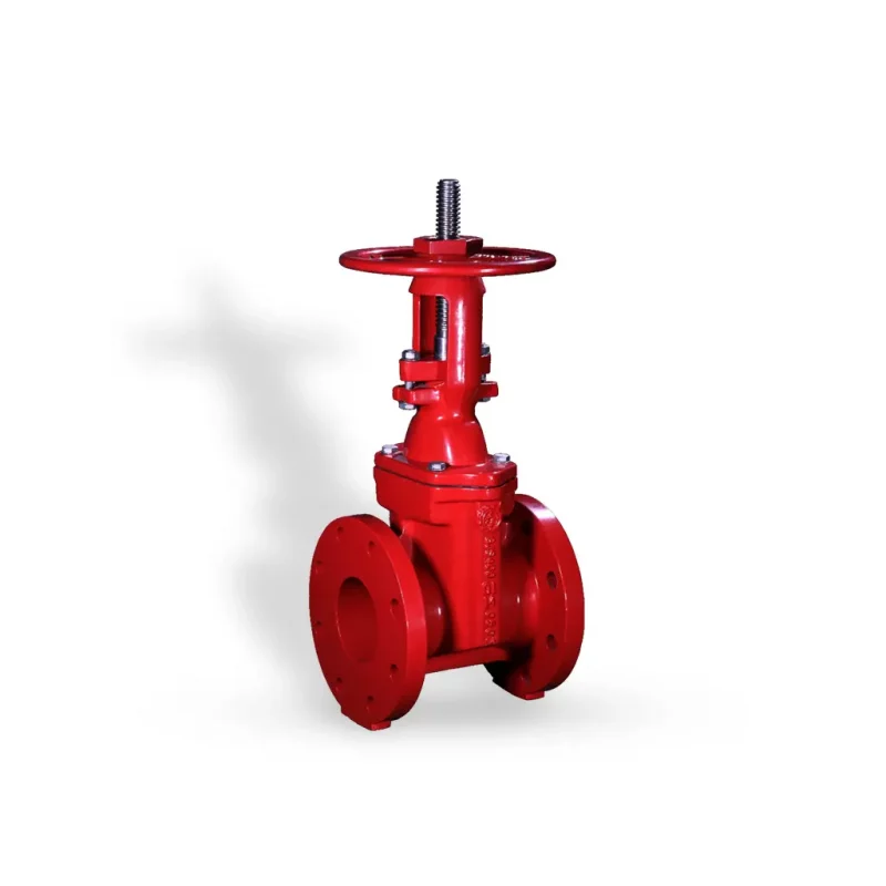 شیر کشویی OS&Y با فلکه 10 اینچ صنایع ریخته گری اردستان