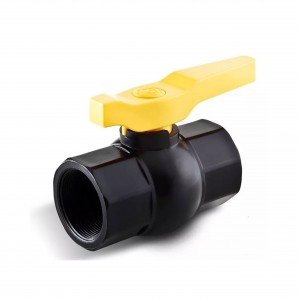 شیر توپی تک ضرب دسته پلیمری سایز 1/2 2 ویسپار