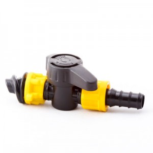 شیر انشعاب لی فلت به نوار آبیاری و لوله 16mm صنایع پلیمری تیران ( TFP) بسته 200 عددی