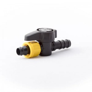 شیر بست ابتدایی / لوله 16mm به نوار آبیاری صنایع پلیمری تیران ( TFP)