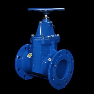 شیر کشویی کوتاه با فلکه زبانه لاستیکی  2 اینچ صنایع ریخته گری اردستان