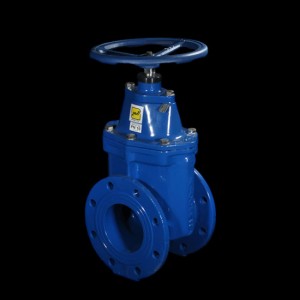 شیر کشویی کوتاه با فلکه زبانه لاستیکی 6 اینچ صنایع ریخته گری اردستان