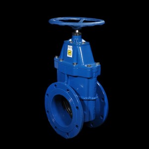 شیر کشویی کوتاه با فلکه زبانه لاستیکی 8 اینچ صنایع ریخته گری اردستان